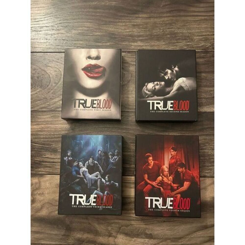 True Blood TV Show Seasons 1 - 4 DVD Boxed Sets HBO Season Assorted‎